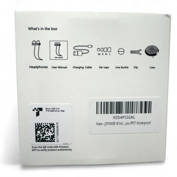 Joywise U30 Wireless Bluetooth Headphones Earbuds IPX7 Waterproof 16H Playtime - Picture 9 of 9